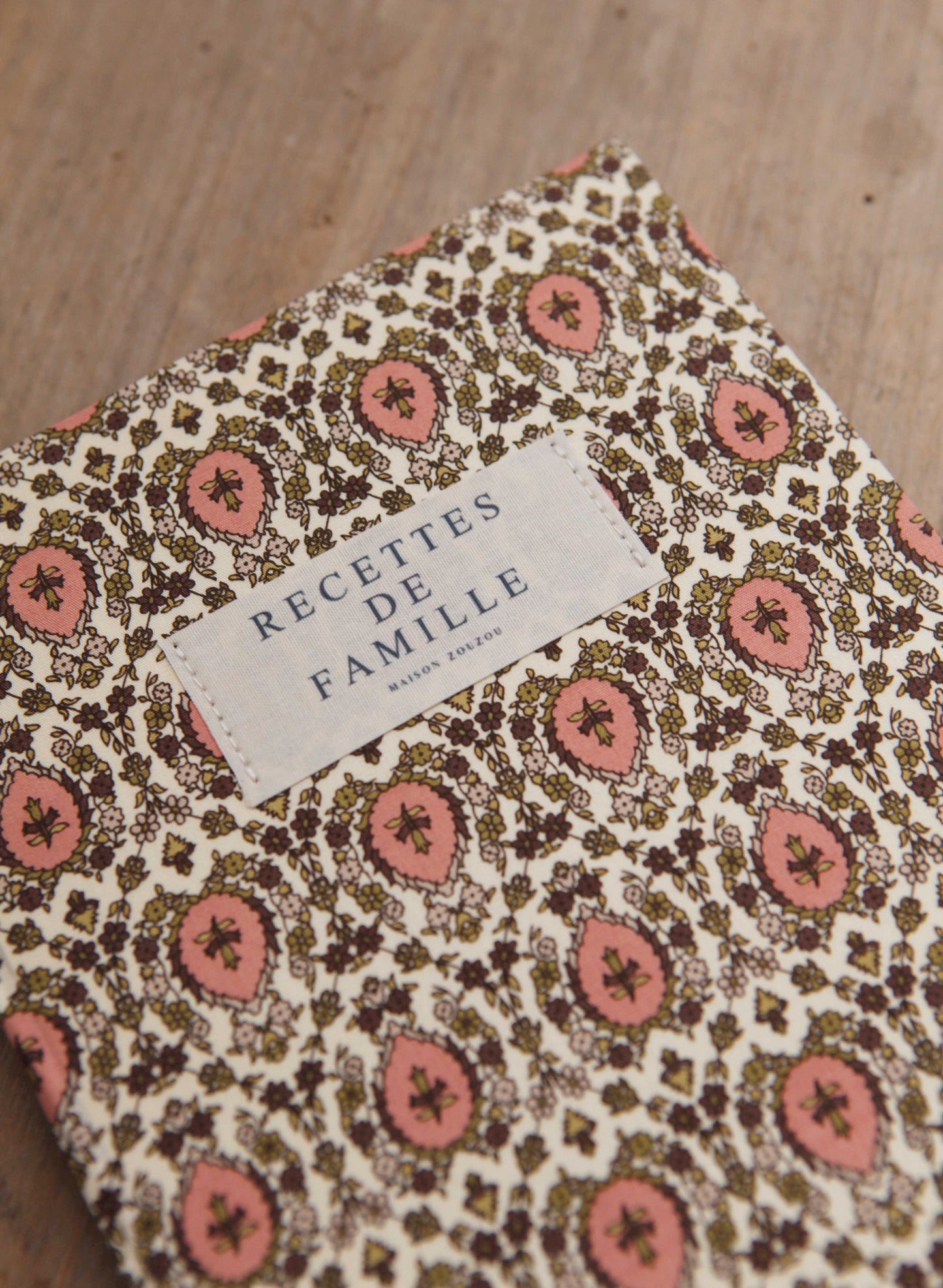 Carnet de recettes *médaillon*.