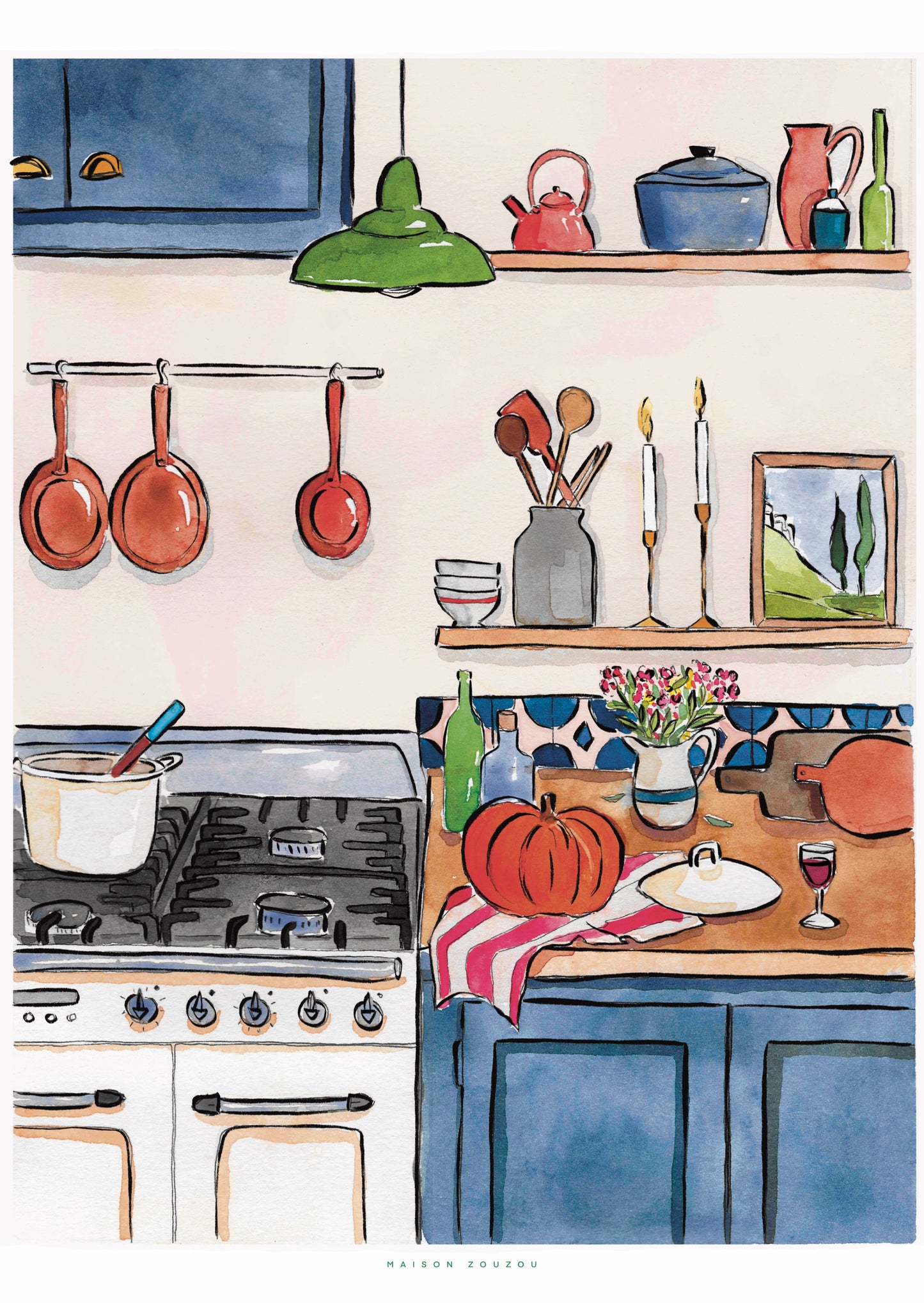 Illustration *Cuisine d'automne*