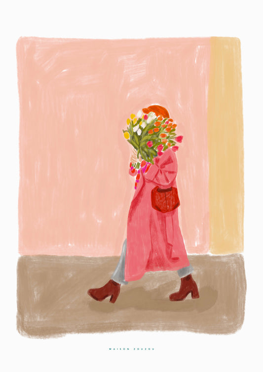 Illustration *Le bouquet*