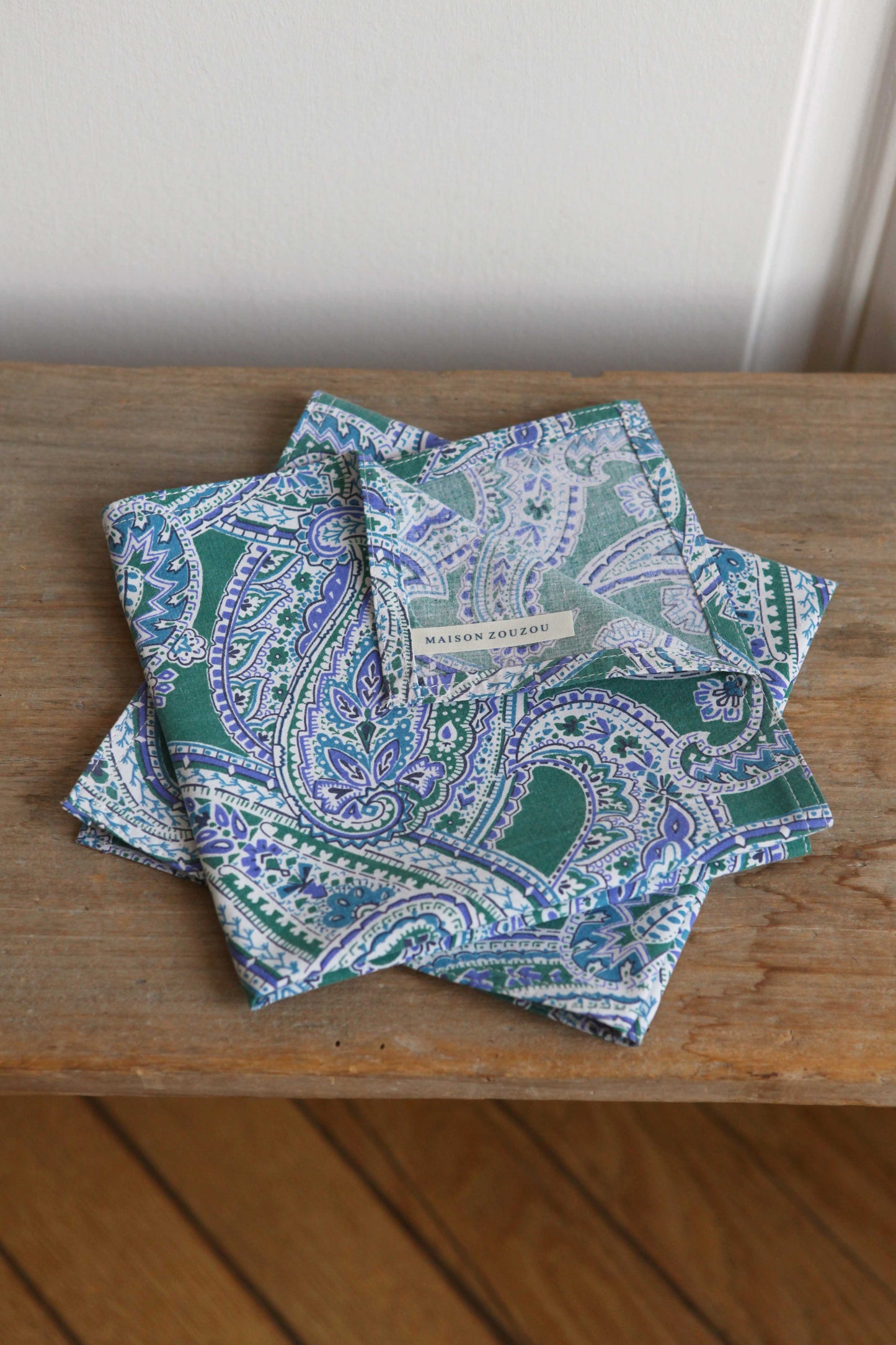 *Paisley* napkins. limited edition. Set of 2 towels