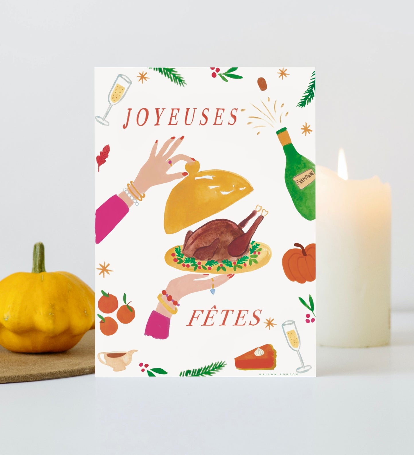 Illustration * Repas de fête! *