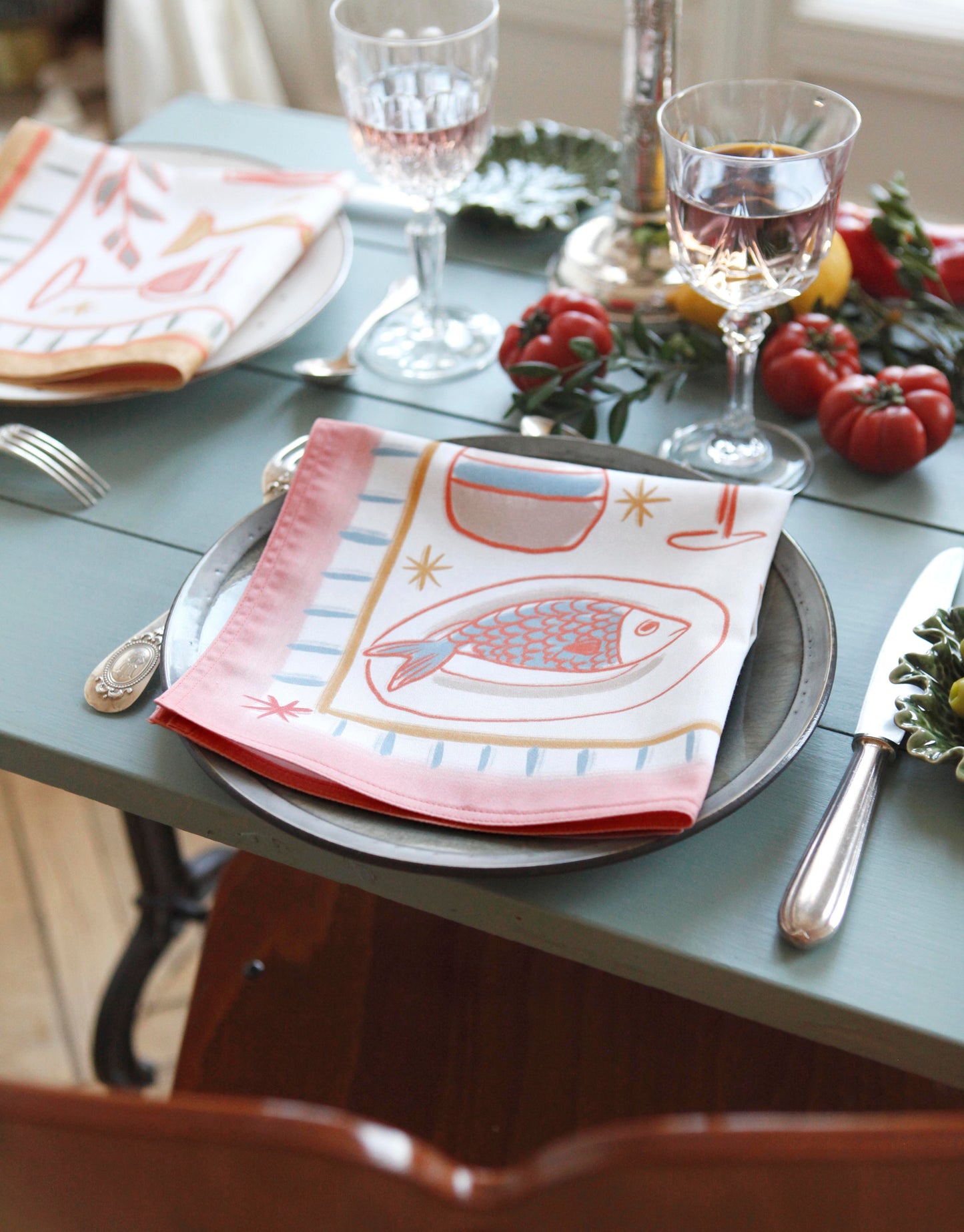 Napkins *summer table* Individually.