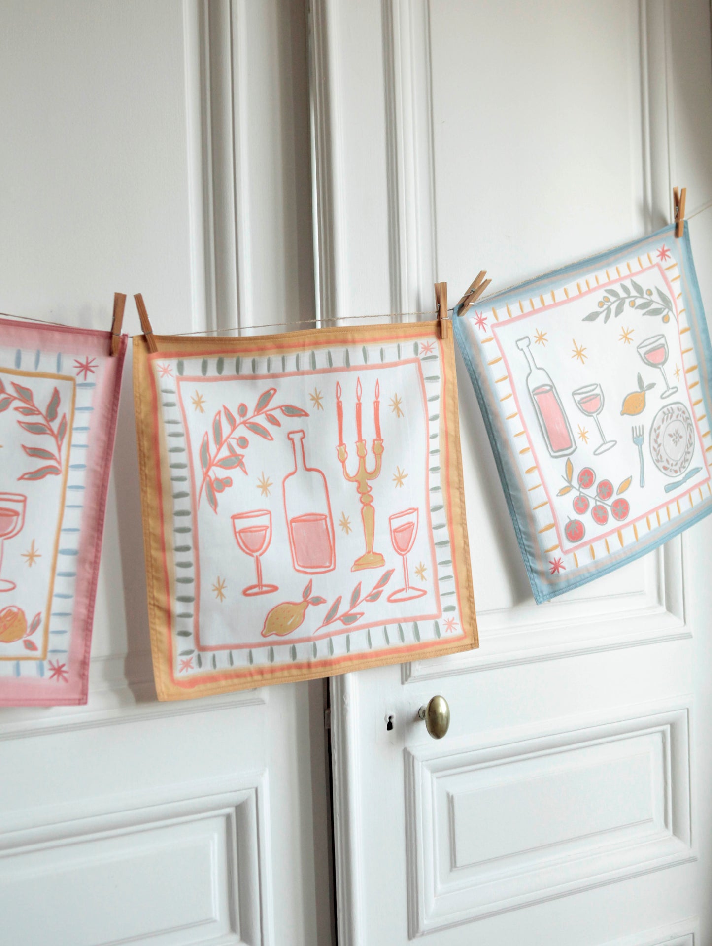 Napkins *summer table* Individually.