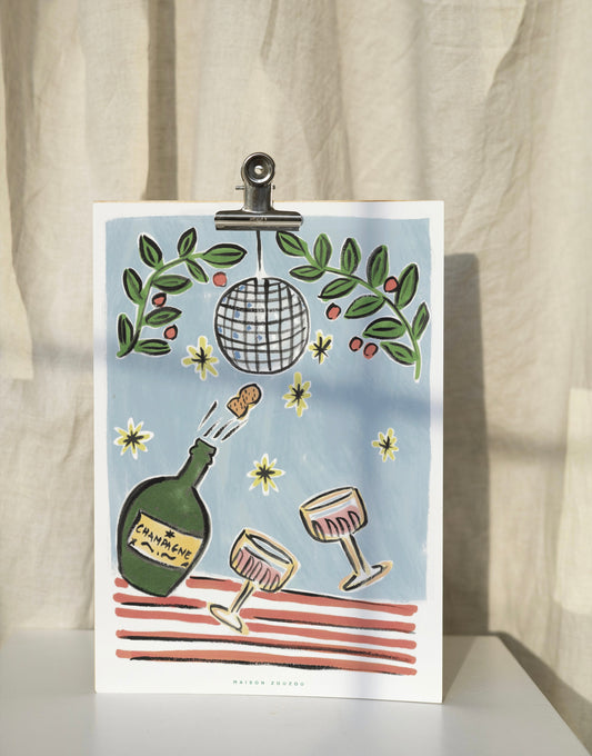 Illustration *Champagne !*