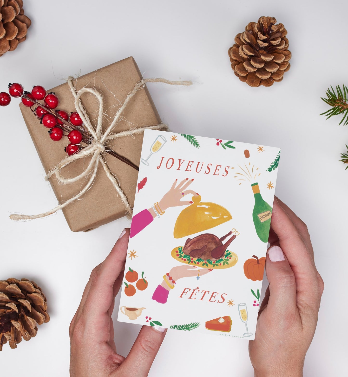 Illustration * Repas de fête! *