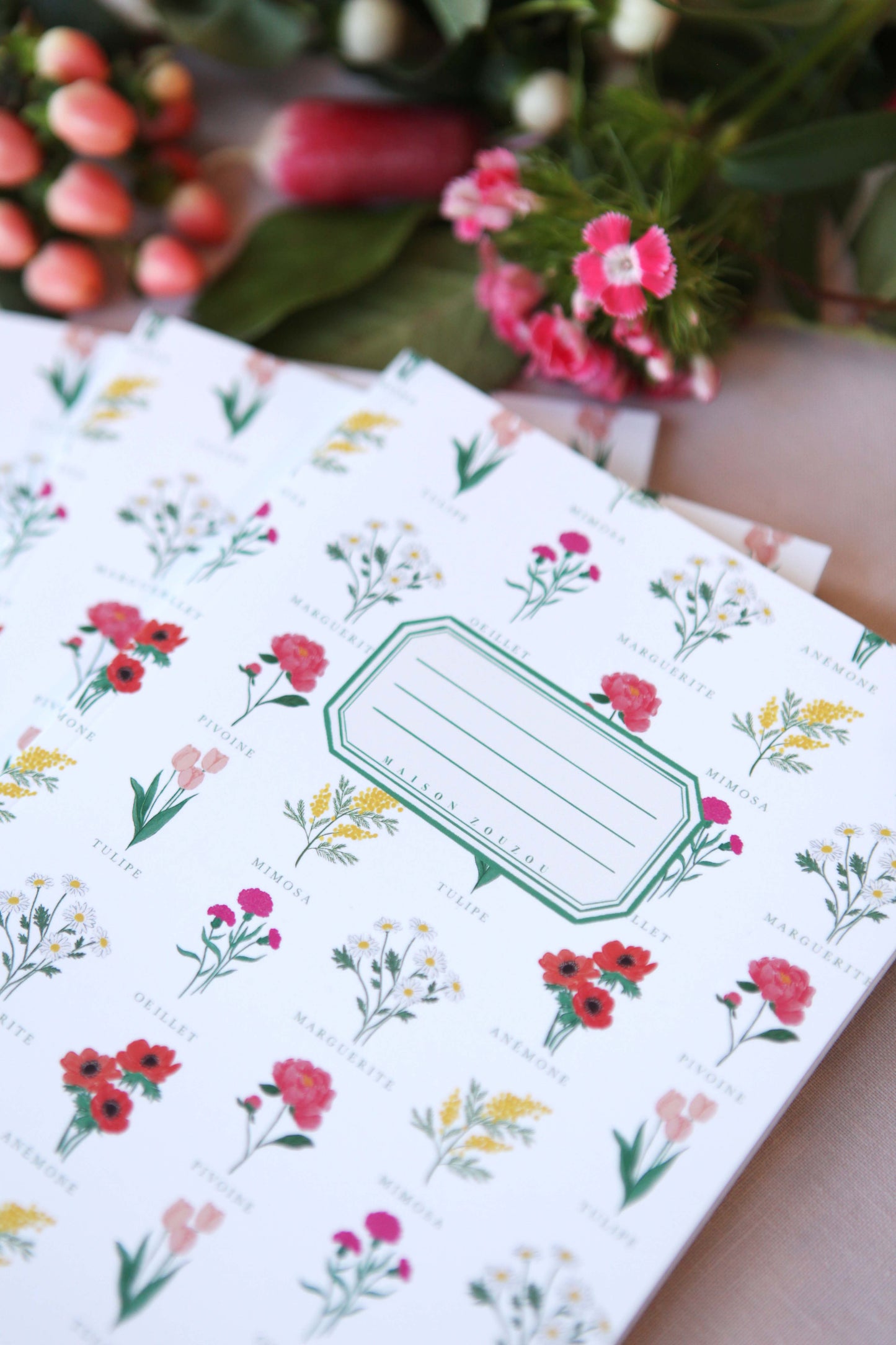 Carnet *Le Langage des Fleurs*