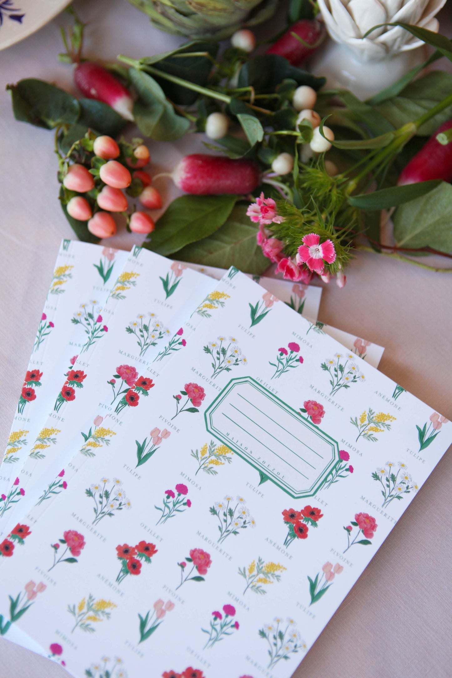 Carnet *Le Langage des Fleurs*