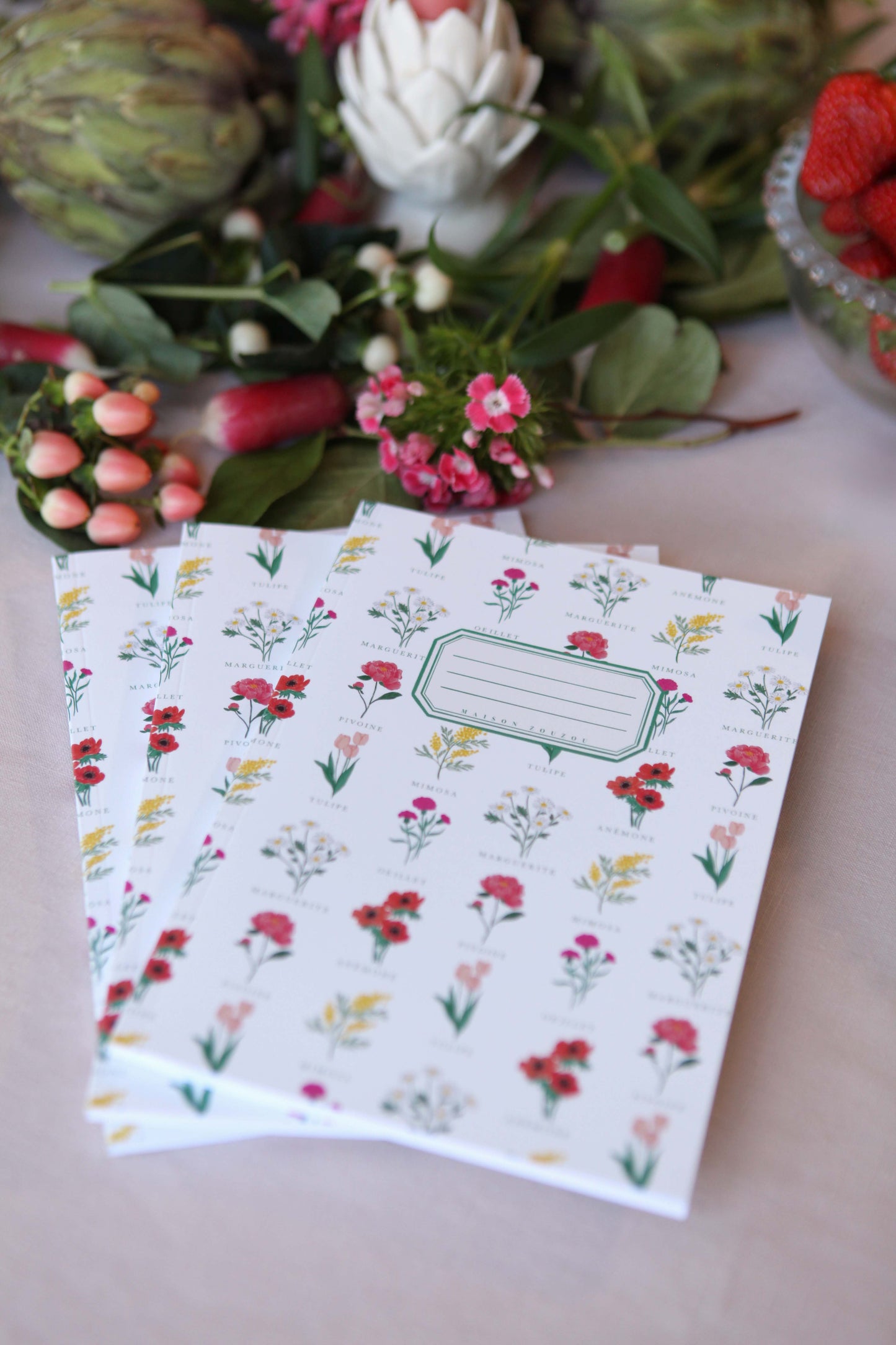 Carnet *Le Langage des Fleurs*