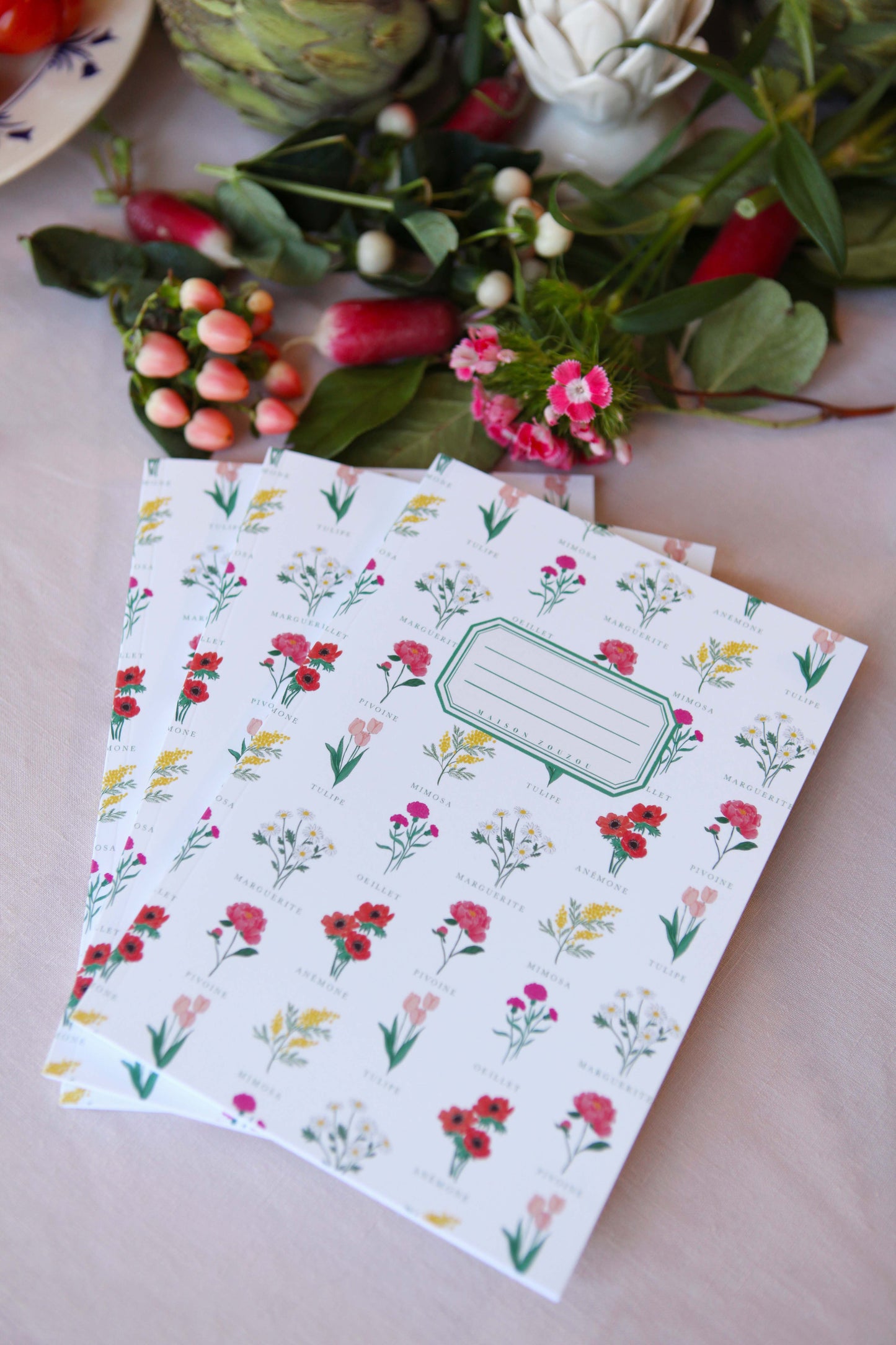 Carnet *Le Langage des Fleurs*