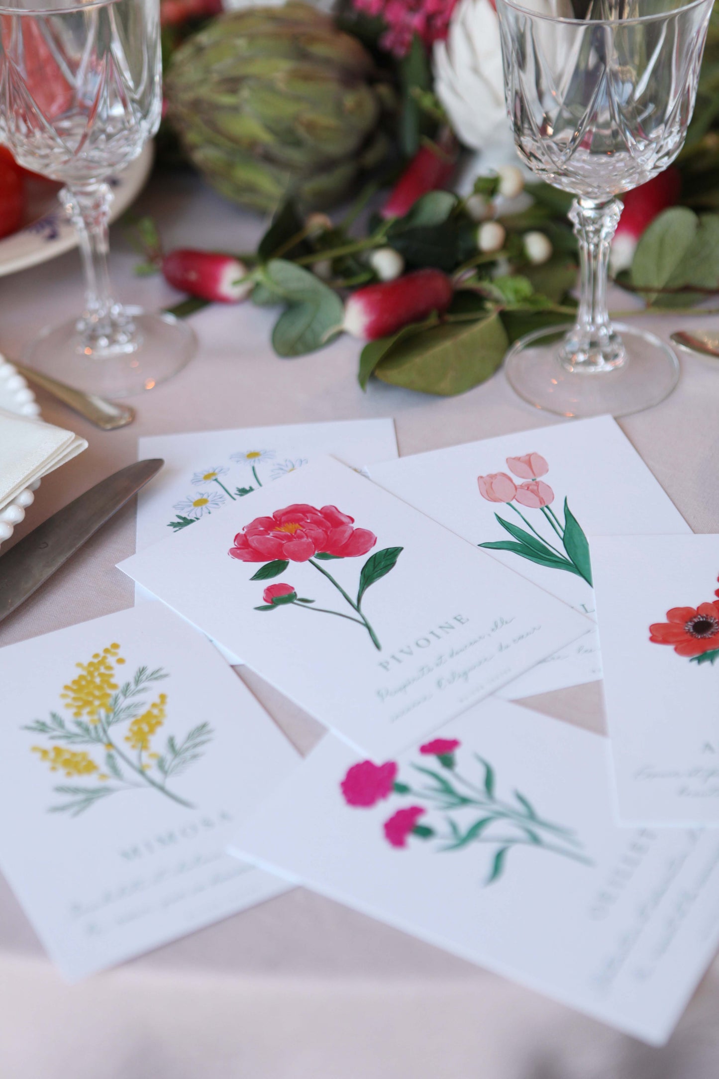 Illustrations *Fleurs*