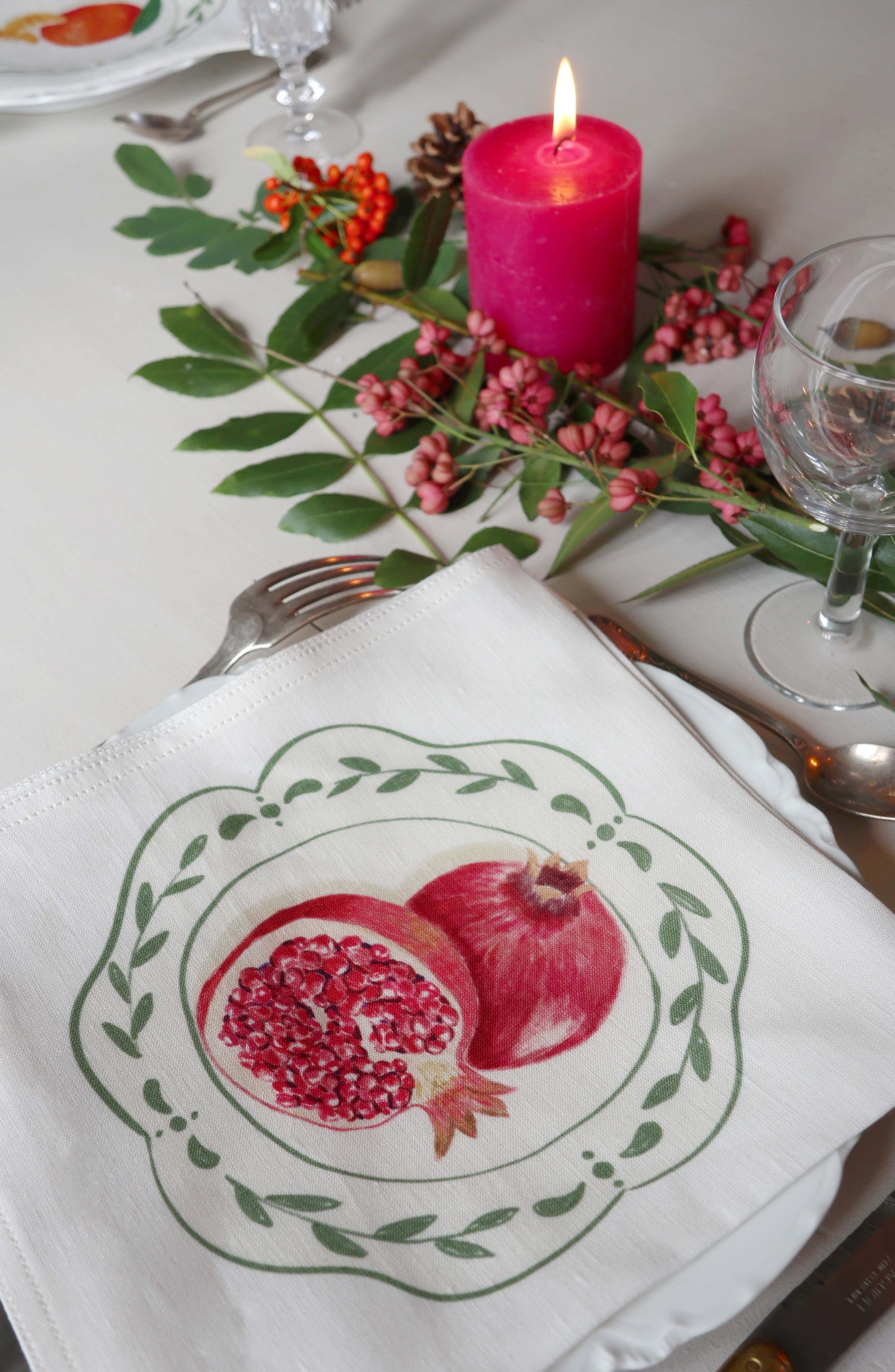 Serviettes *Légumes d'automne*. À l'unité