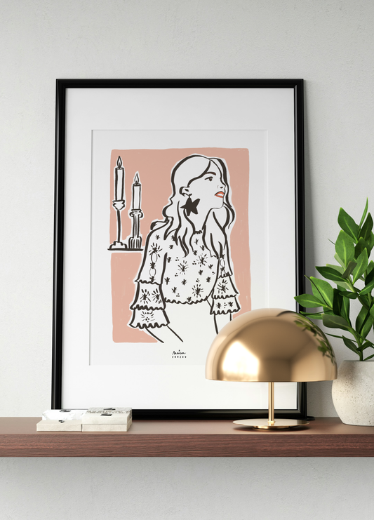 Illustration *L'amoureuse*