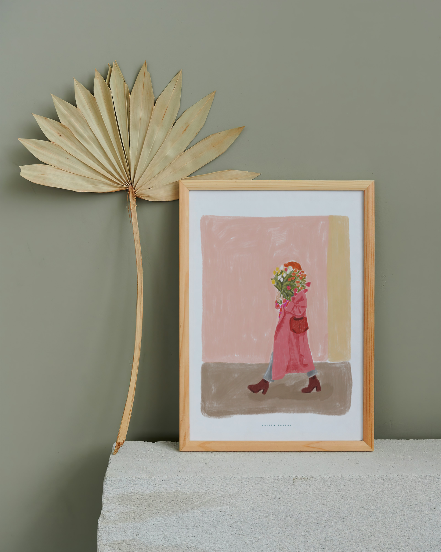 Illustration *Le bouquet*