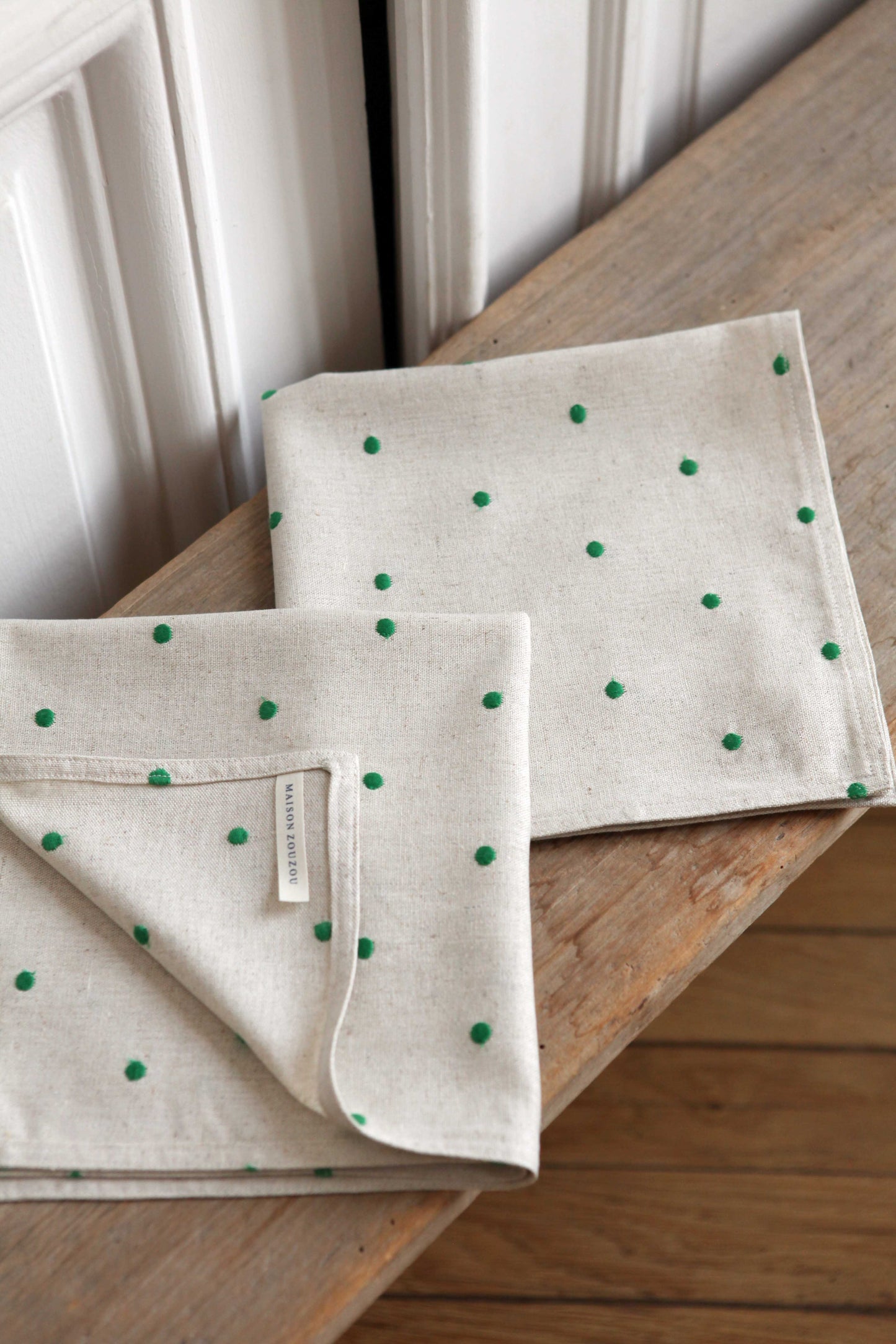 *Polka dot* napkins. limited edition. Set of 2 towels