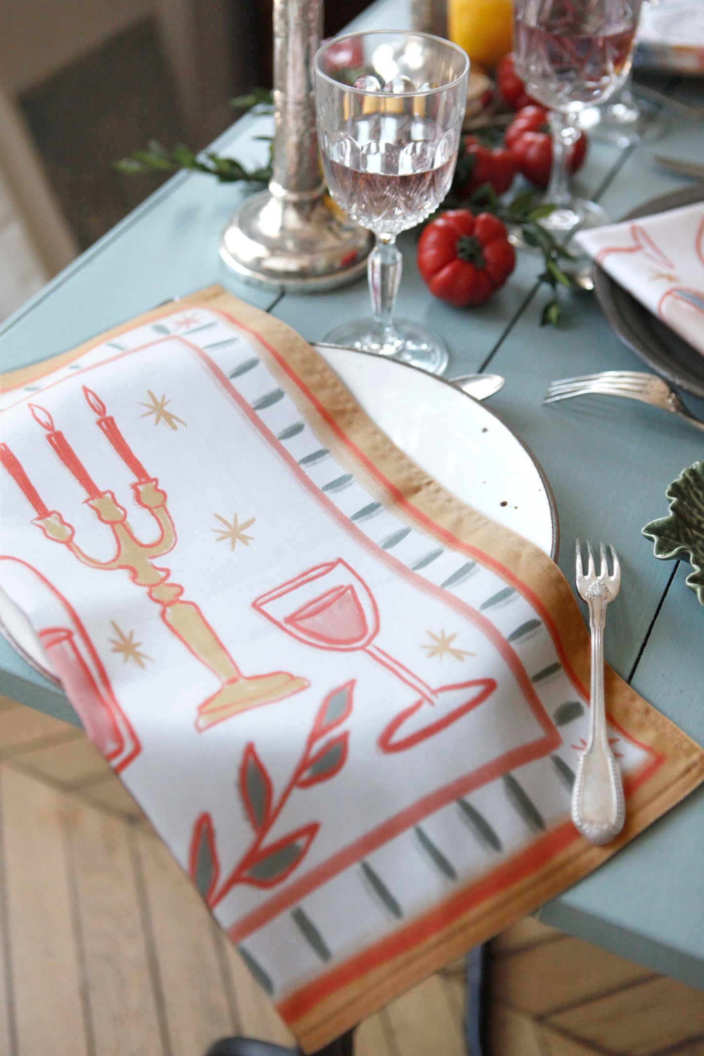 Napkins *summer table* Individually.
