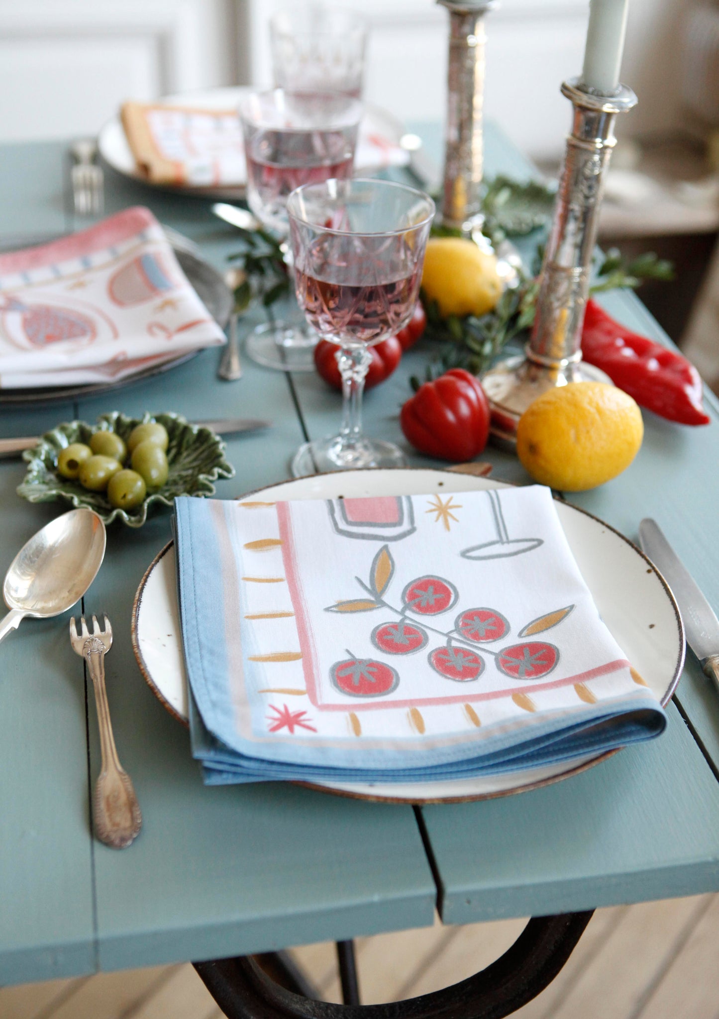 Napkins *summer table* Individually.