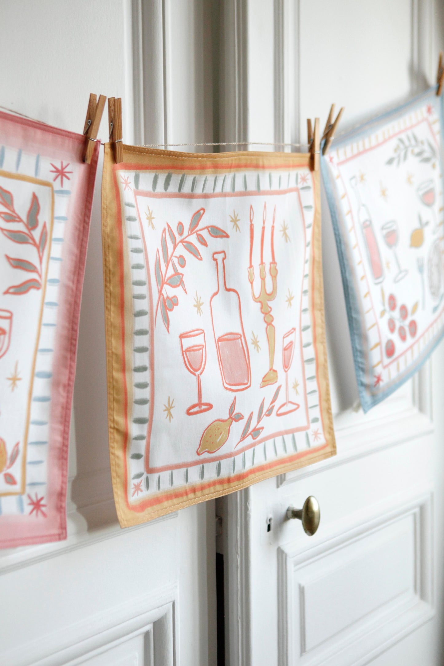 Napkins *summer table* Individually.
