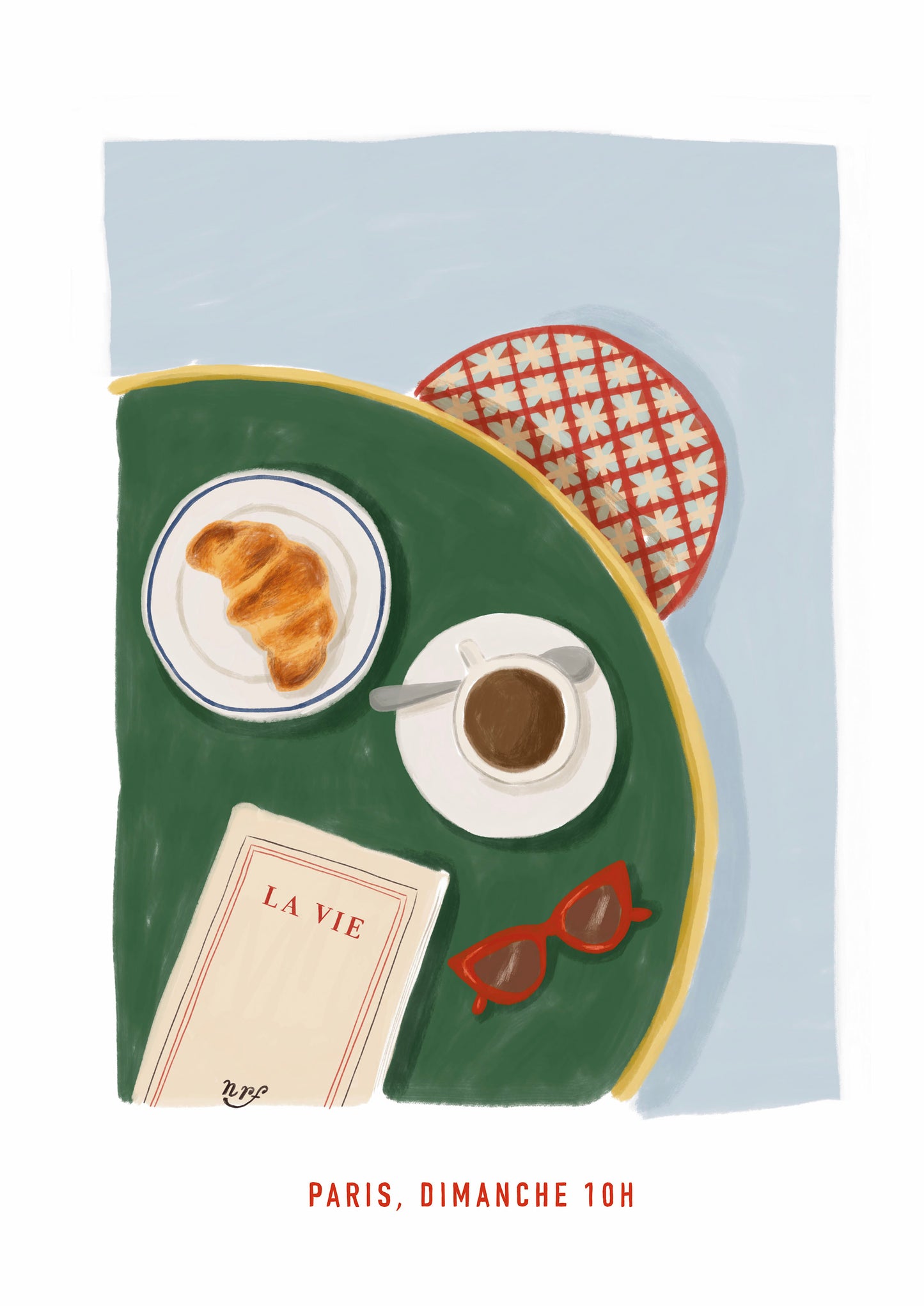 Illustration *Paris, dimanche*