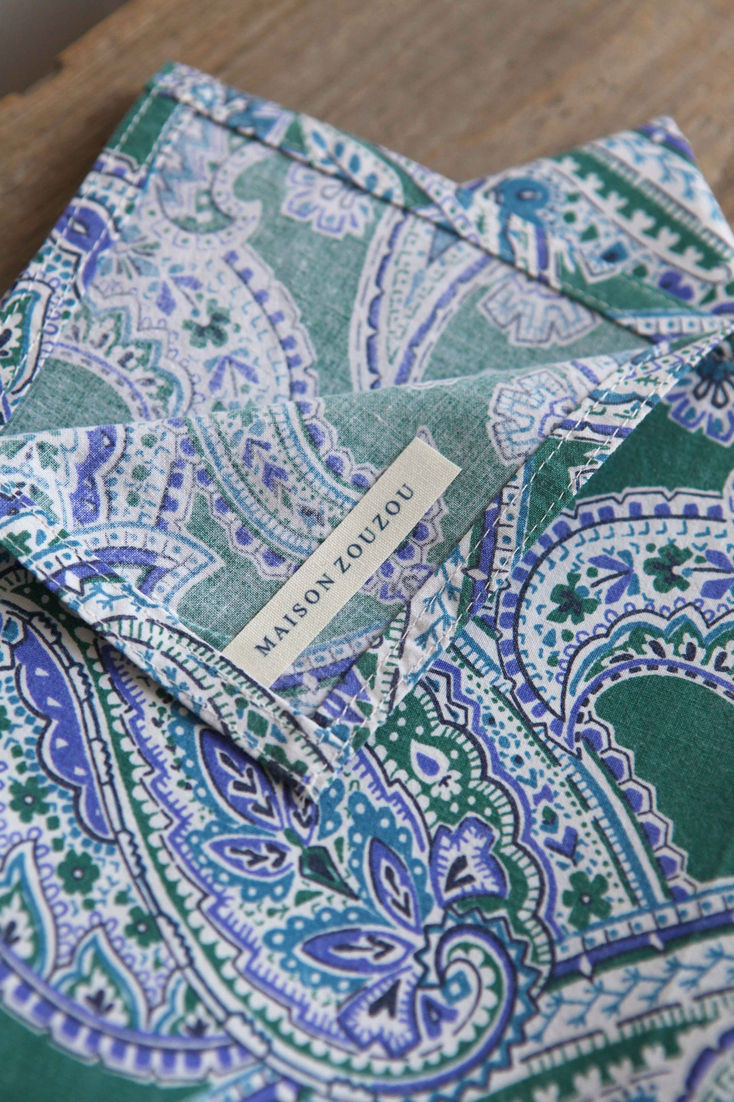 *Paisley* napkins. limited edition. Set of 2 towels