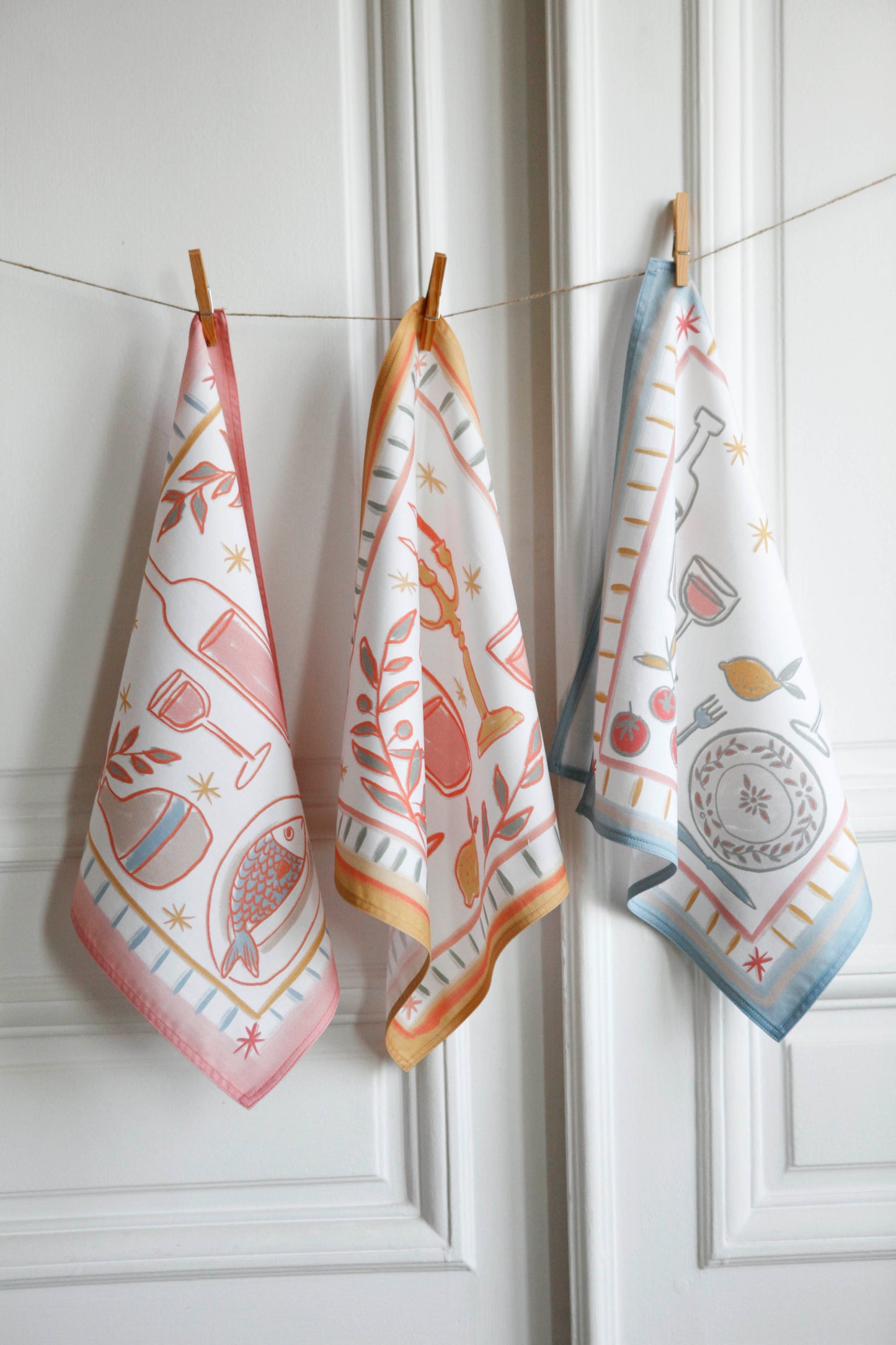 Napkins *summer table* Individually.